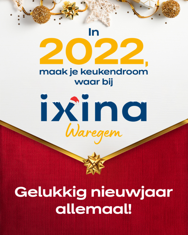ixina New Year wishes Facebook post by Jordan Vanderstraeten