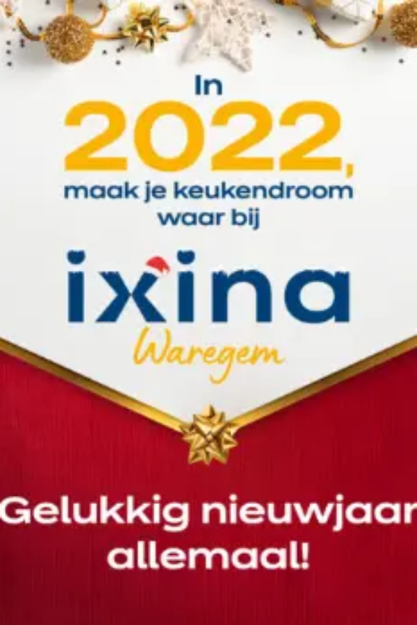 ixina New Year wishes Facebook post by Jordan Vanderstraeten