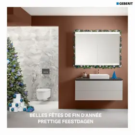 Geberit Belgium Christmas Facebook Post by Jordan Vanderstraeten