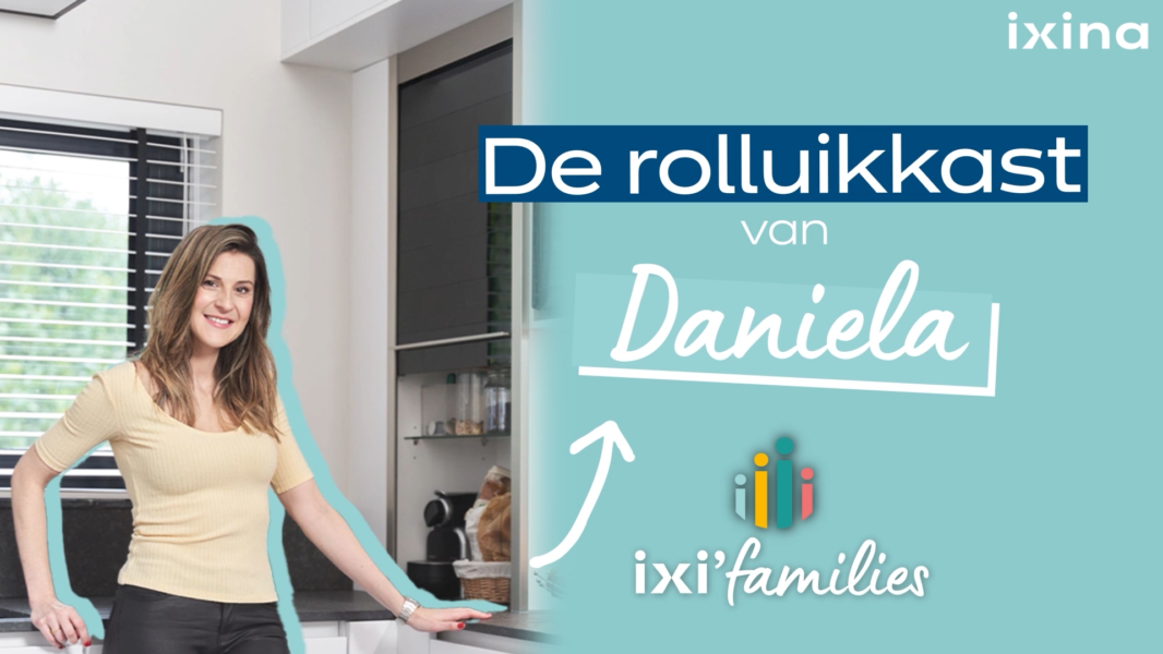 Presentation of the kitchen roller shutter by Daniela
